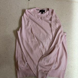 Banana Republic Men's Sweater - Pink, Medium